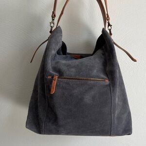 Sundance Light Purple Suede Slouchy Large Tote Bag
Size 17”/4.5”/14”